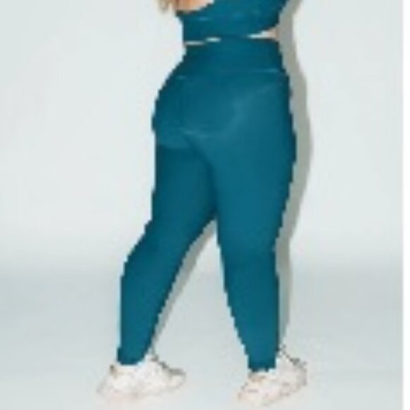 Hoaka Apparel - Teal Legging - X Large - Picture 2 of 2
